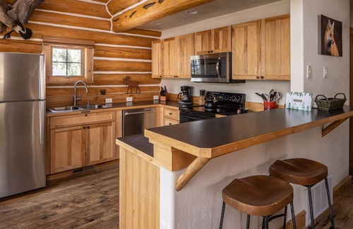 Powder Ridge House | Ski Season Availability! Charming Cabin with Ski-In/Ski-Out Access, Hot Tub, Mountain views