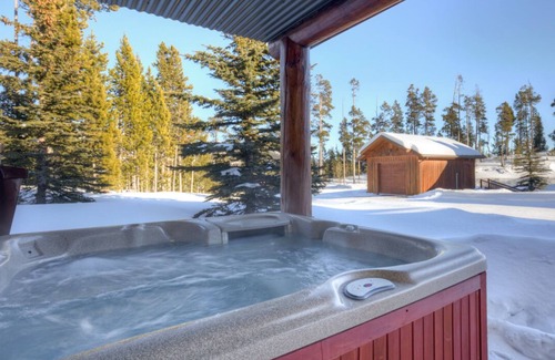 Powder Ridge House | Ski Season Availability! Charming Cabin with Ski-In/Ski-Out Access, Hot Tub, Mountain views