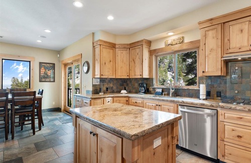 Tahoe Village House | Ski Slope Luxury w/Hot Tub, Elevator, Game Room, Fireplace, BBQ (HNH1410)