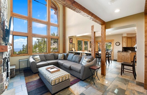 Tahoe Village House | Ski Slope Luxury w/Hot Tub, Elevator, Game Room, Fireplace, BBQ (HNH1410)