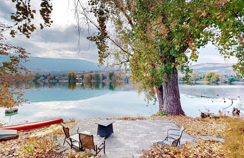 Malaga House | Skiers delight - Lakefront home with water views, outdoor areas, & W/D