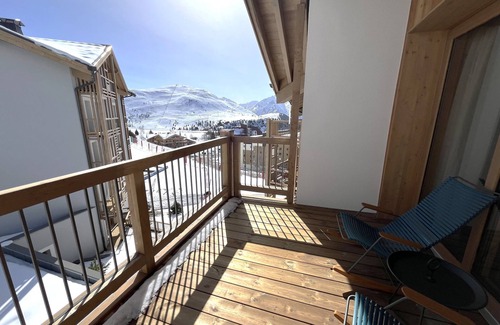 Bergers Condo | Skis aux pieds | T2 cabine + accès piscine, sauna
