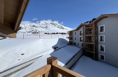 Bergers Condo | Skis aux pieds | T2 cabine + accès piscine, sauna