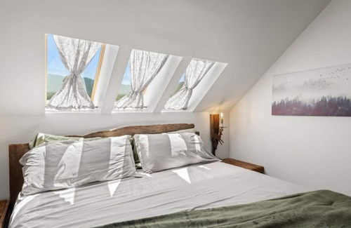 Townsend Hotel | Sky-Filled King Suite | Walk-In Shower | Private Balcony