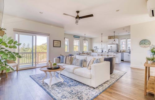 Depoe Bay House | Sky-High King Suite, Ocean Views, Hot Tub, Game Room, Media Room in Depoe Bay!