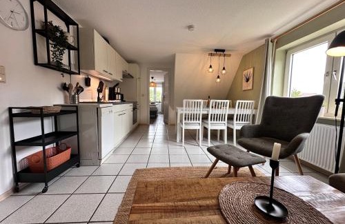 St. Peter-Ording Apartment | Sky & Sand SPO Sonnentanz I Strandnah, Boxspringbetten, Waschmaschine, Direkt am Leuchtturm