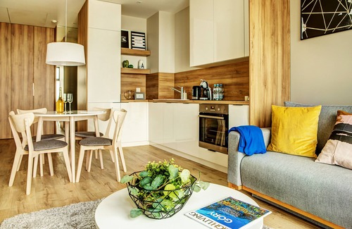Krzyki Apartment | Sky Tower Apartments by Michał & Piotr