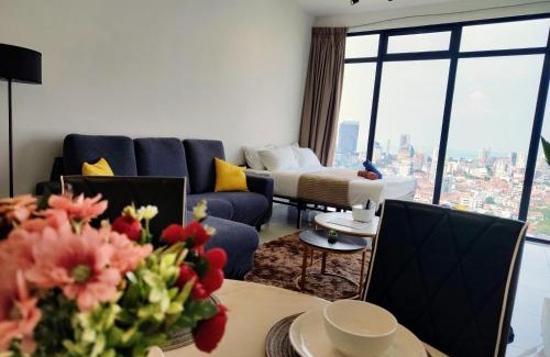 George Town Apartment | SkyPool 2BR 9pax Premium Suite@Beacon @Georgetown @Penang