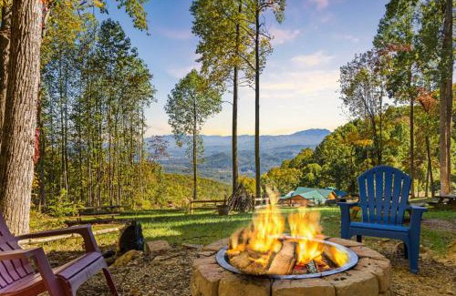 Sevierville Ski Chalet | Skyview Serenity by Ghosal Luxury Lodging