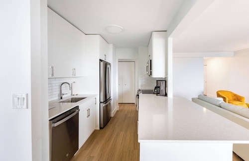 West End Apartment | Sleek One-Bedroom Apartment with Balcony in Boston