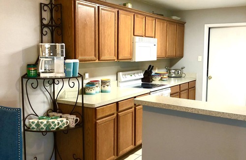 Saginaw House | Sleep like a BABY! Blackout curtains master bedroom NEW 75" TV, pets welcome
