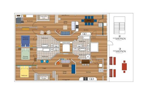 Shelby Park House | Sleep24 13Beds 8BR 6BA Swepson Retreat KING