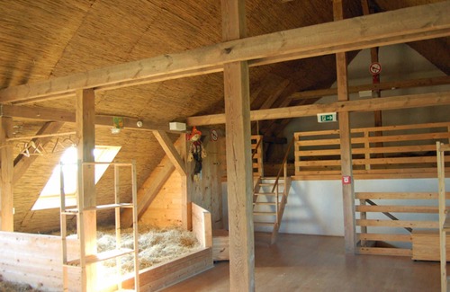 Putbus House | Sleeping berth in Heukoje (Box 4) - Hay bunks on the farm