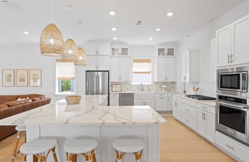 Santa Rosa Beach House | Sleeps 20 | 2 Homes, 9BDR, Arcade | Walk to Blue Mountain Beach Access & Eats