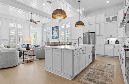 Santa Rosa Beach House | Sleeps 20 | 2 Homes, 9BDR, Arcade | Walk to Blue Mountain Beach Access & Eats