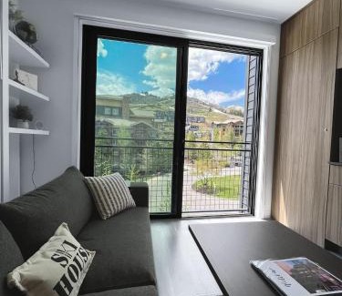 Park City Apartment | Slope Side Studio In The Heart of Canyons Village with Heated Pool & Hot Tub!