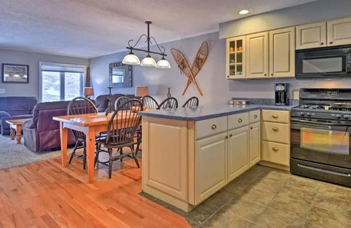 East Burke Condo | Slopeside Burke Mtn. Not your typical Rental- well appointed 3bd/2bath Condo