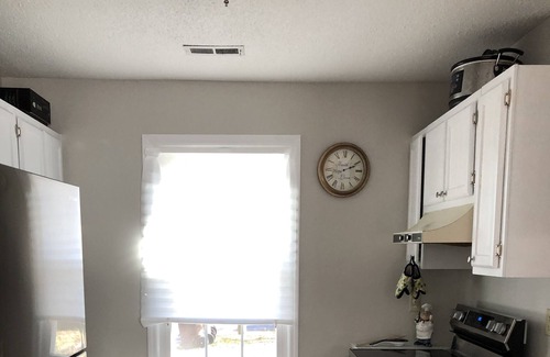 Tarboro House | Small little bungalow house, big backyard with new appliance ceiling fans