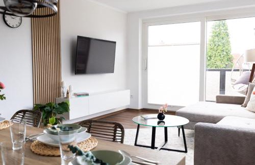 Bad Zwischenahn Apartment | SmartFewo - Das Penthouse - BBQ - Balkon - Parkplatz