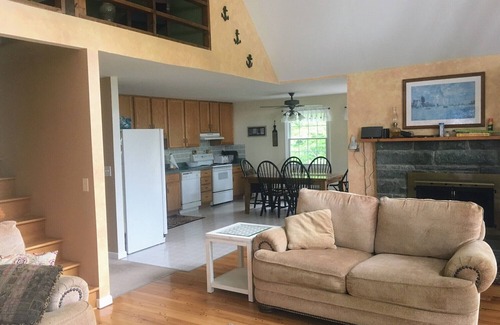 Huddleston House | Smith Mountain Lake home with beautiful views & great swimming off private dock