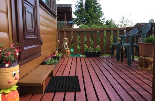 Bronaber House | Snowdonia National park Log cabin with garden