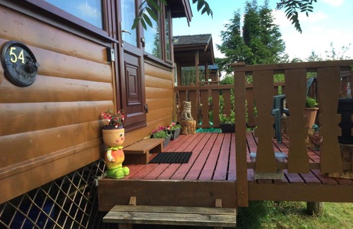 Bronaber House | Snowdonia National park Log cabin with garden