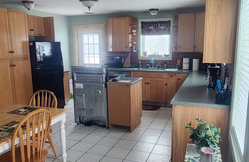 Stewartstown House | Snowmobiling & Fourwheelering right out on the main trail