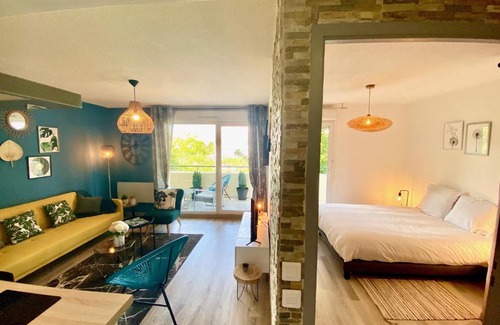 Annemasse Apartment | SOBNB HAUT DU LEMAN 6- Magnifique appartement proche frontière av piscine