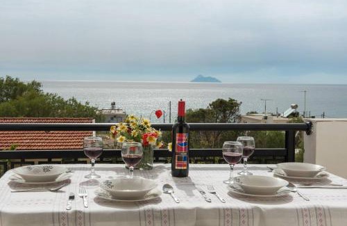 Neo Kalamaki Apartment | Sofia Apartment, With Sea & Mountain View