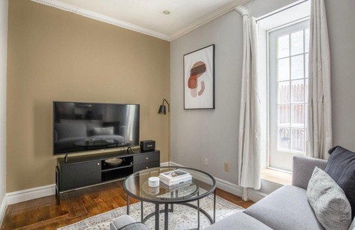 Nolita Apartment | Soho 1br w private deck wd nr New Museum NYC-1104