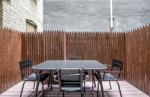 Nolita Apartment | Soho 1br w private deck wd nr New Museum NYC-1104