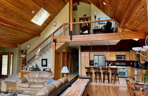 Port Angeles House | SOLITUDE! 10 acres on Elwha River- Olympic Park Mountains & River Views