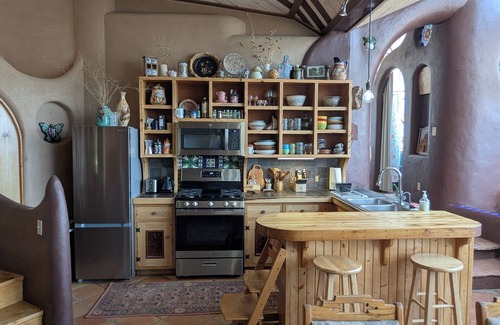 Petaca House | SolShip, An Original Earthship in Tres Piedras
