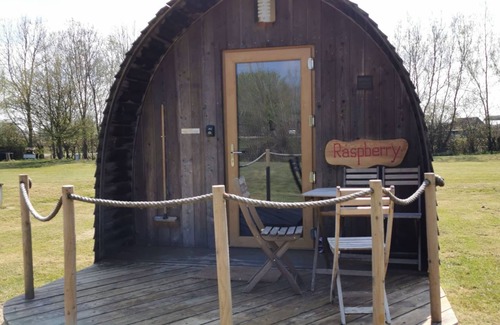 East Huntspill Apartment | Somerset glamping pod with access to adventure activities.