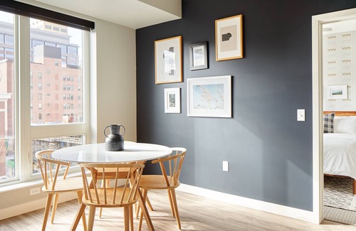 Mill District Apartment | Sonder at Vicinity | Extended Stay 2BR Apartment w/ Balcony & Parking