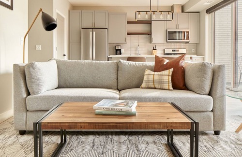 Mill District Apartment | Sonder at Vicinity | Extended Stay 2BR Apartment w/ Balcony & Parking