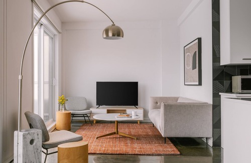 International District Apartment | Sonder Penny Lane | Two-Bedroom Apartment w/Two Balconies