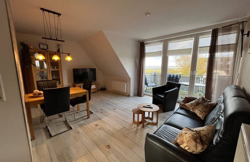Baltrum Apartment | Sonnige Fewo auf Baltrum - Meeresblick Nach Allen Seiten, Strandnah