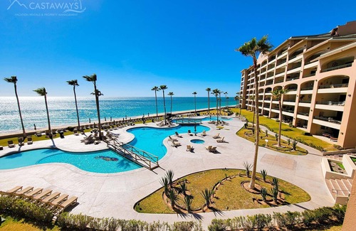 Sandy Beach Condo | Sonoran Spa E309 - 2 BR Next to the Pool, High Speed Wi-Fi - Beachfront Upper Floor Luxury Condo