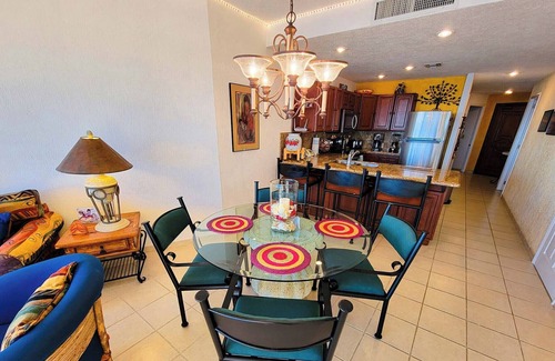 Sandy Beach Condo | Sonoran Spa E509 - 2 BR Next to the Pool, High Speed Wi-Fi - Beachfront Upper Floor Luxury Condo
