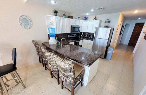 Sandy Beach Condo | Sonoran Spa E705 - 2 BR Next to the Pool, High Speed Wi-Fi - Beachfront Upper Floor Luxury Condo
