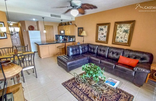 Sandy Beach Condo | Sonoran Spa N405 - 1 BR Next to the Pool, High Speed Wi-Fi - Beachfront Upper Floor Luxury Condo