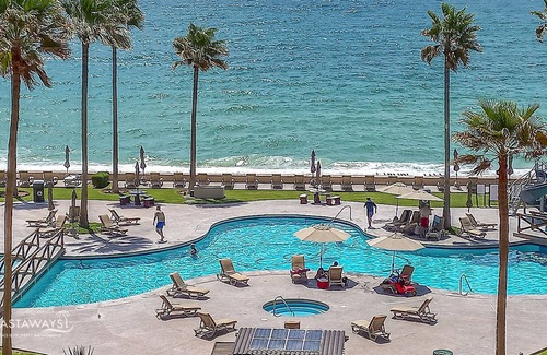 Sandy Beach Condo | Sonoran Spa N405 - 1 BR Next to the Pool, High Speed Wi-Fi - Beachfront Upper Floor Luxury Condo