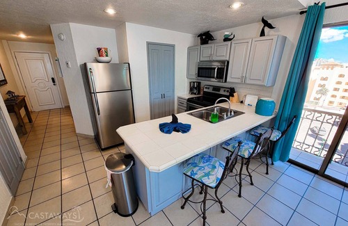Sandy Beach Condo | Sonoran Spa N501 - 1 BR Next to the Pool, High Speed Wi-Fi - Beachfront Upper Floor Luxury Condo