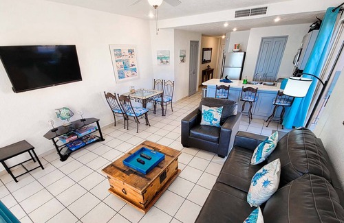 Sandy Beach Condo | Sonoran Spa N501 - 1 BR Next to the Pool, High Speed Wi-Fi - Beachfront Upper Floor Luxury Condo