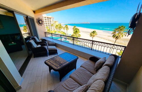 Sandy Beach Condo | Sonoran Spa w503 - 2 BR Next to the Pool, High Speed Wi-Fi - Beachfront Upper Floor Luxury Condo