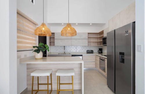 Coco House | Sophisticated Home with a Chic Design and a Private Terrace with a Plunge Pool
