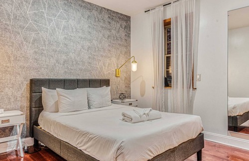 Midtown Village Apartment | Sosuite | 2BR Apt w Shared W/D, En-Suite Baths
