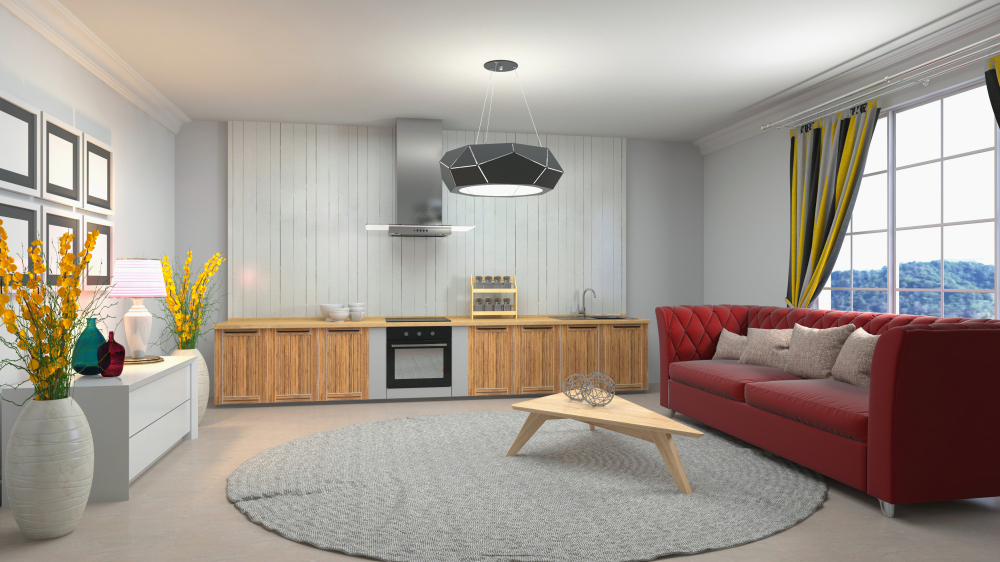 West Poplar Apartment | Sosuite 2BR Apt w W D Gym On-site Restaurant