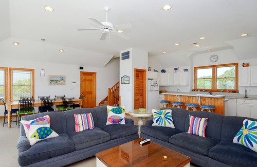 Duck House | Soundfront home with private pier and dock with perfect sunset views.